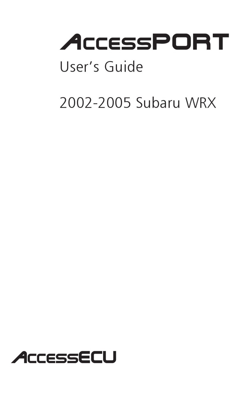 AccessECU WRX 2002 user guide