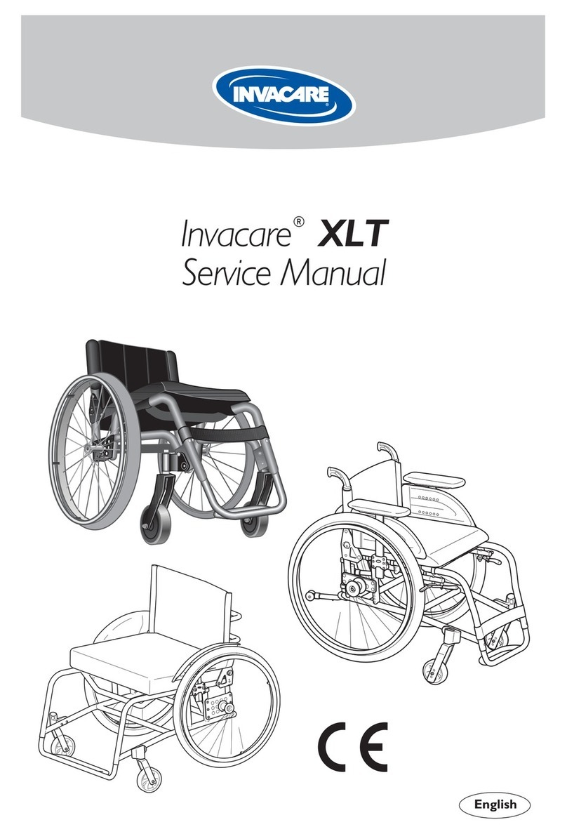 Invacare XLT User manual