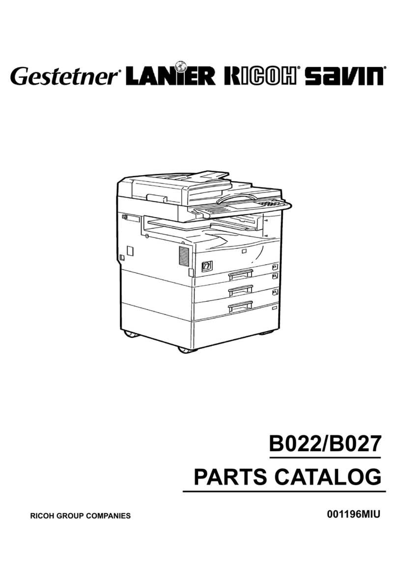Ricoh B022 Instruction Manual