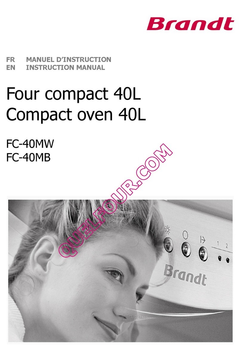 Brandt FC-40MW instruction manual