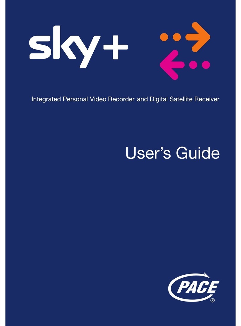 Pace sky+ User manual