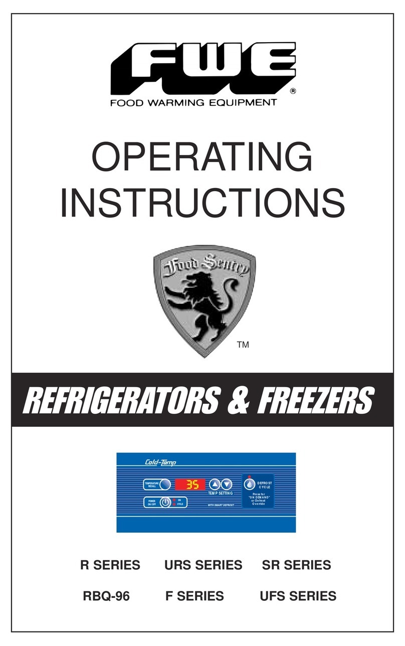 FWE R SERIES operating instructions