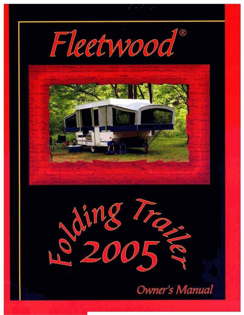 Fleetwood Fleetwood folding trailer 2005 User manual