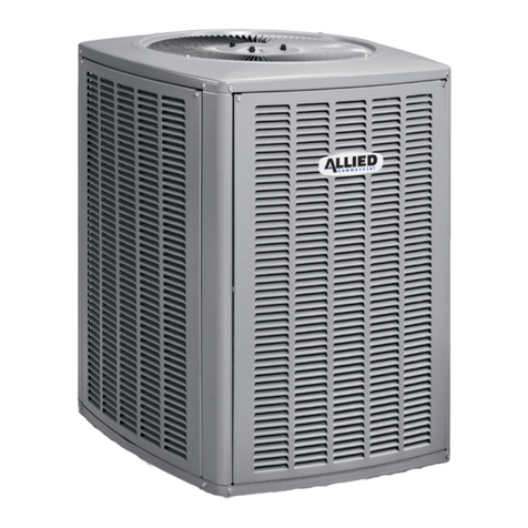 Allied Air 4SHP13 series Installation and maintenance instructions