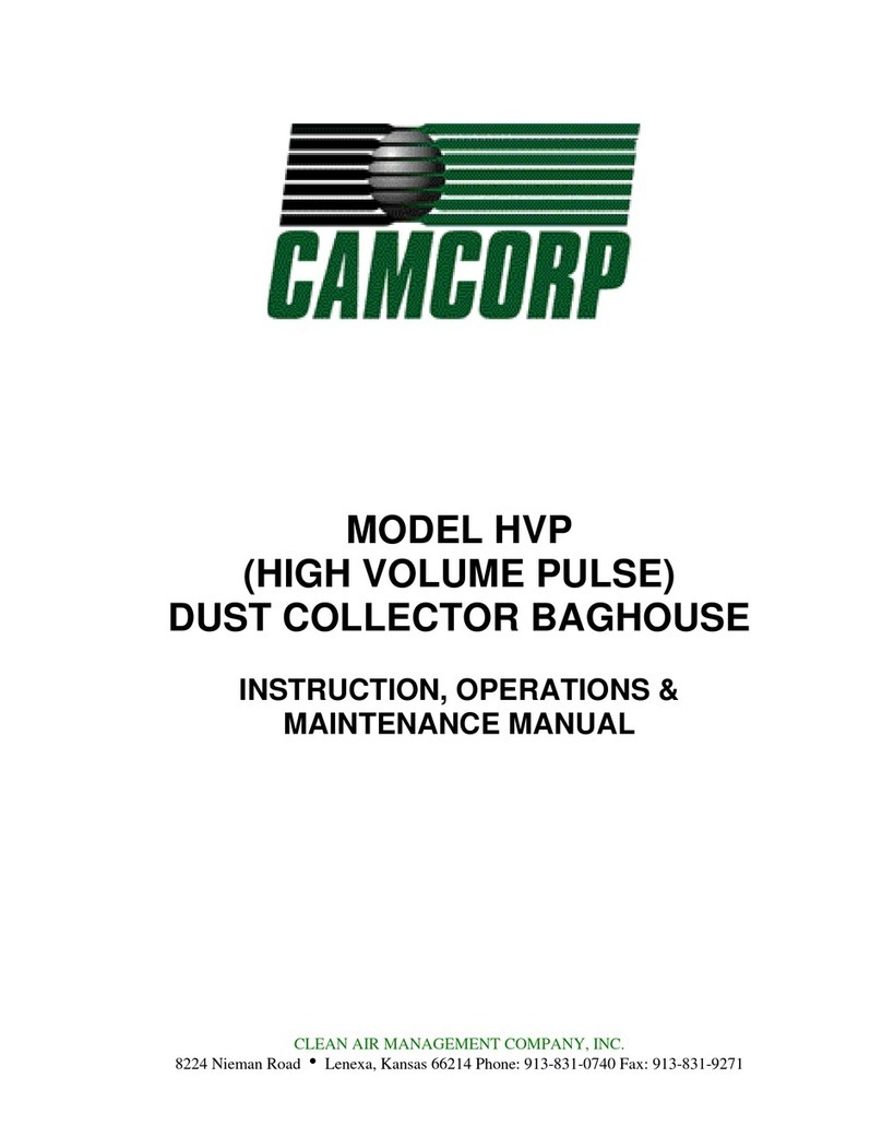 Camcorp HVP Operation and maintenance manual