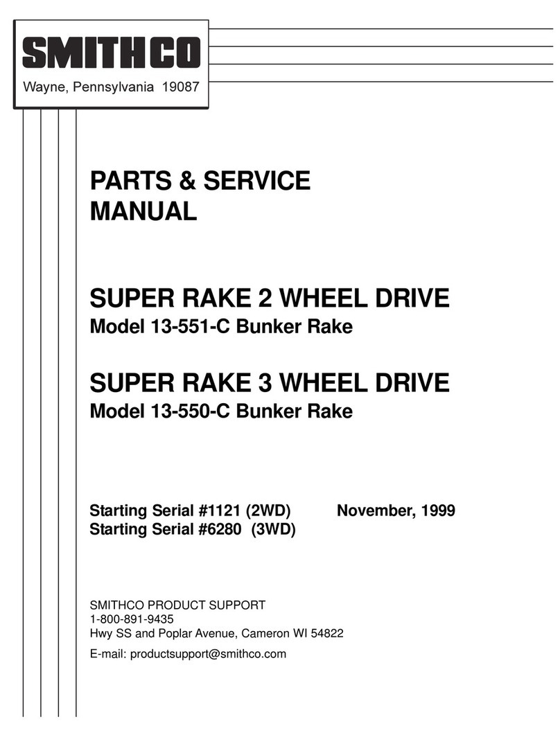 Smithco 13-550-C Service manual