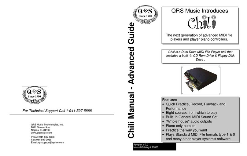 QRS Music Technologies Chili Guide