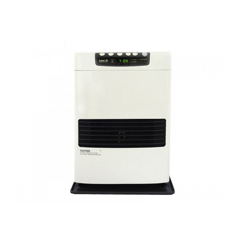 Toyostove Laser 30 Installation and operation instruction