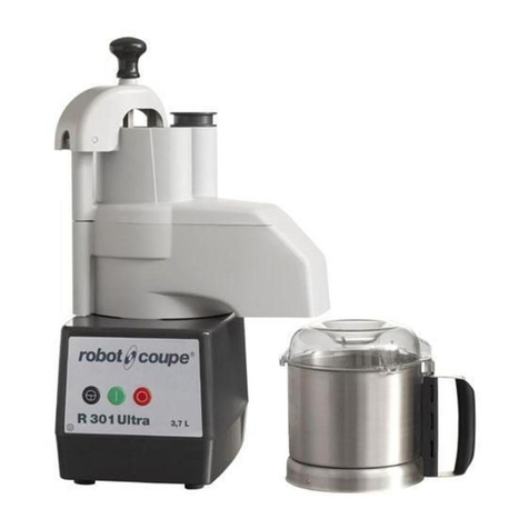 Robot Coupe R 301 Ultra User manual