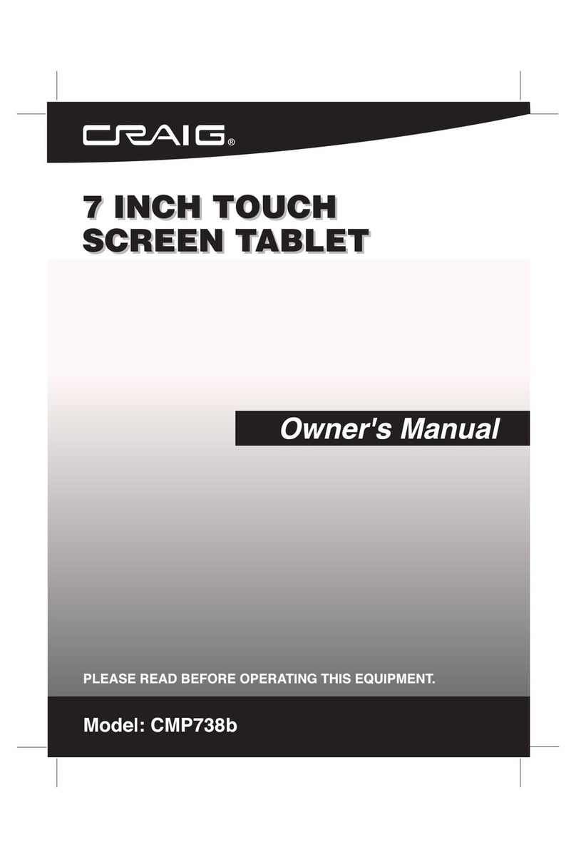 Craig CMP738b owner's manual