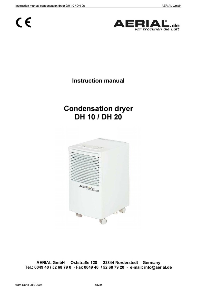 Aerial DH 20 User manual