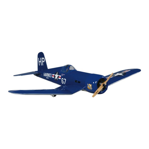 GREAT PLANES Combat Corsair User manual
