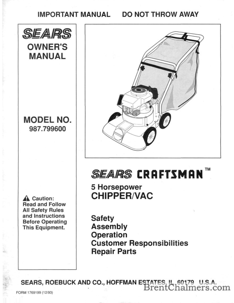 Craftsman 987.799600 owner's manual