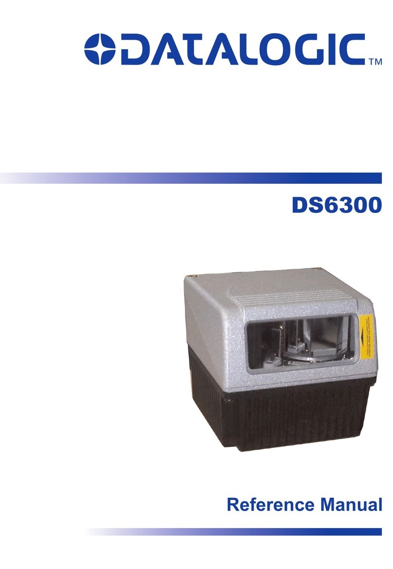 Datalogic DS6300 Reference manual
