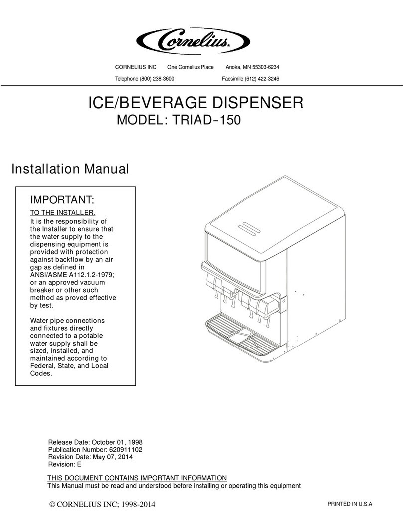Cornelius TRIAD-150 User manual