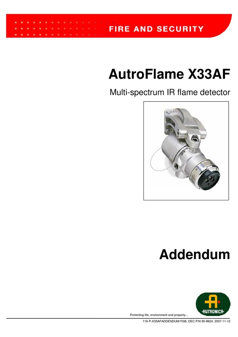 Autronica AutroFlame X33AF Addendum
