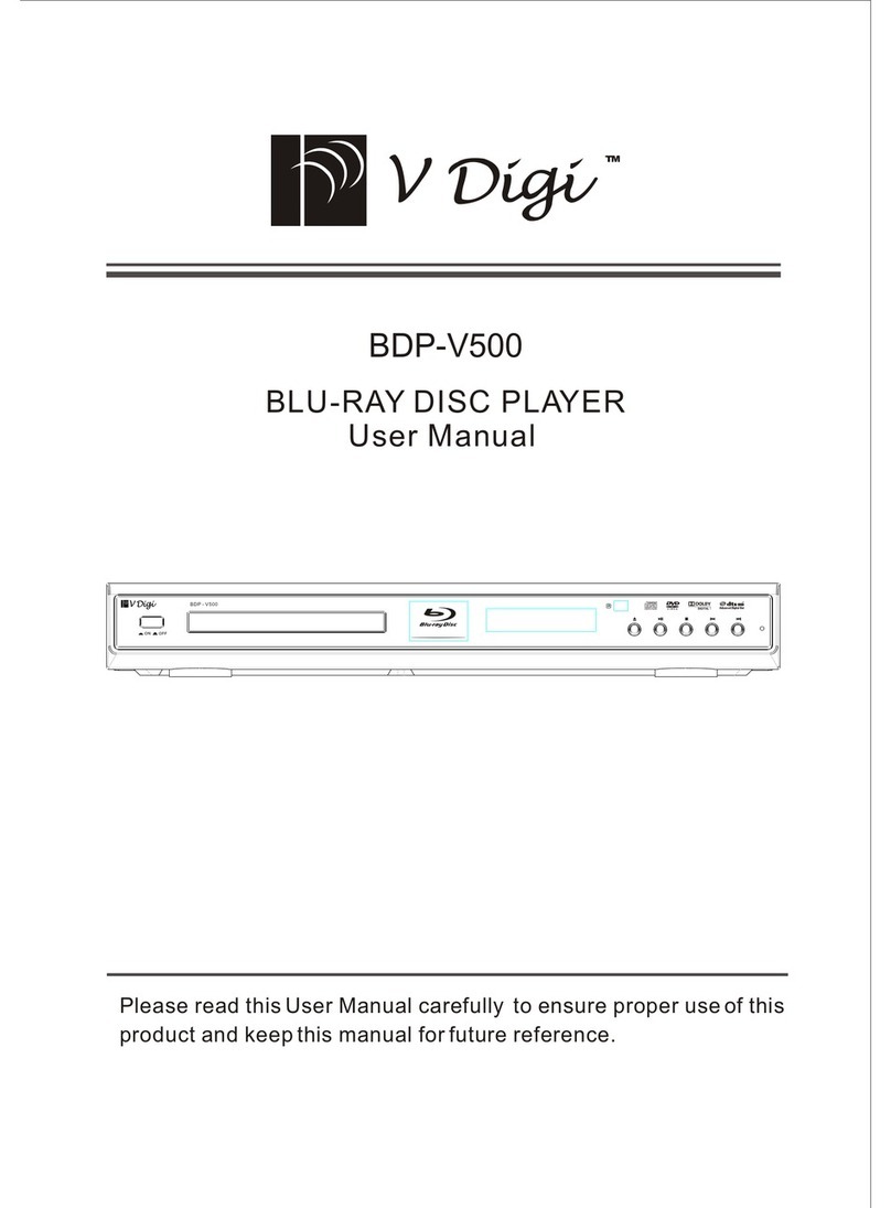 VDigi BDP-V500 user manual