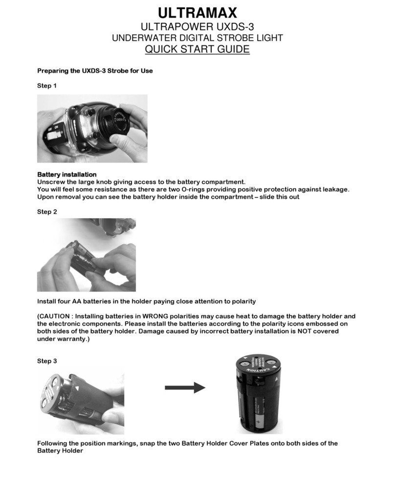 Ultra Max Ultrapower UXDS-3 quick start guide