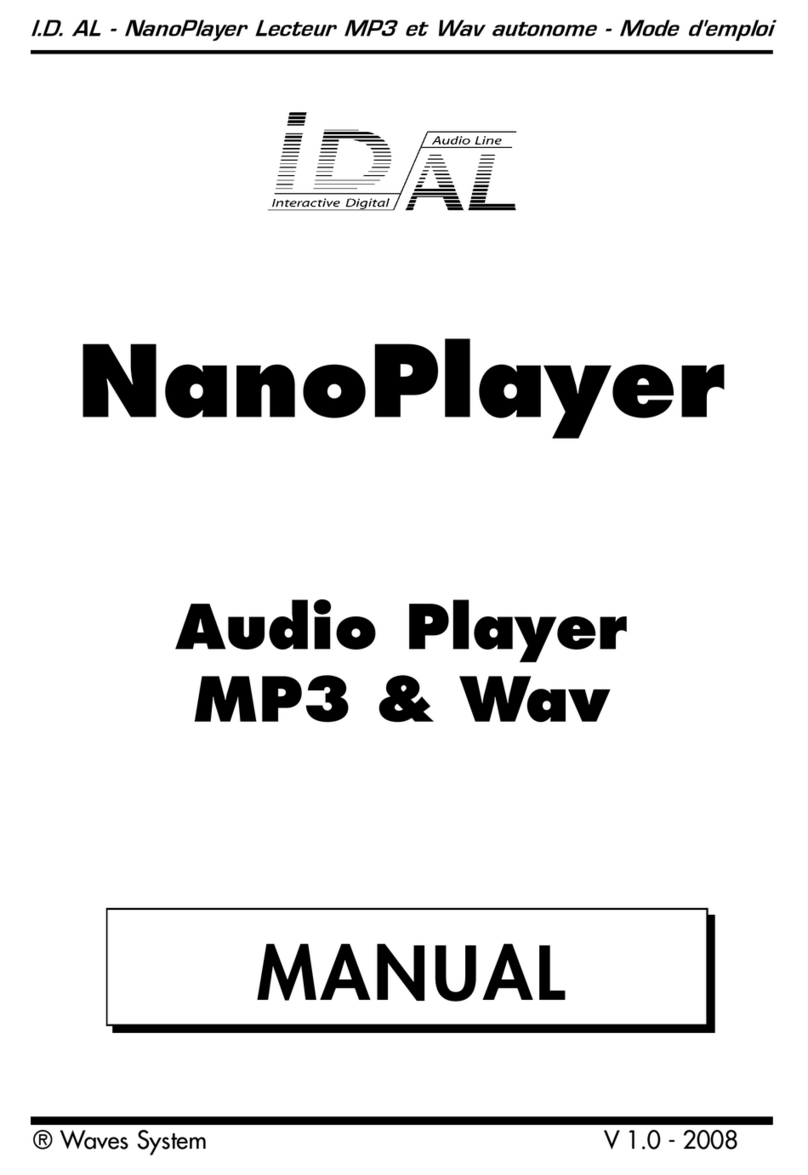 I.D. AL NanoPlayer manual
