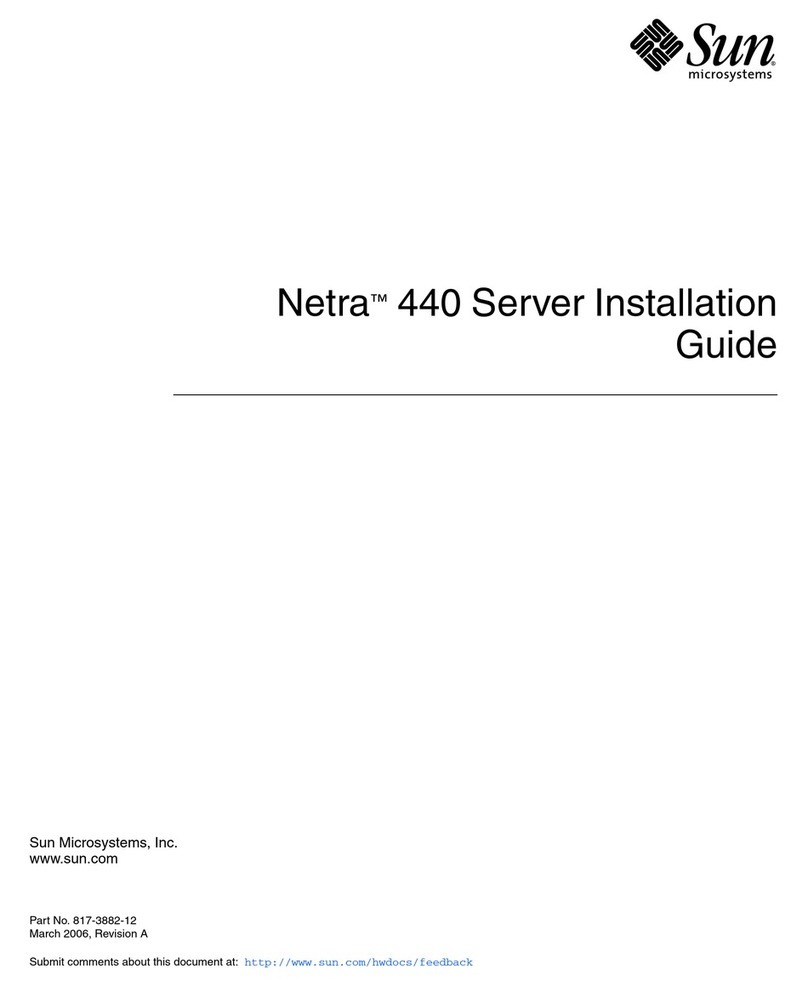 Sun Microsystems Netra 440 installation guide