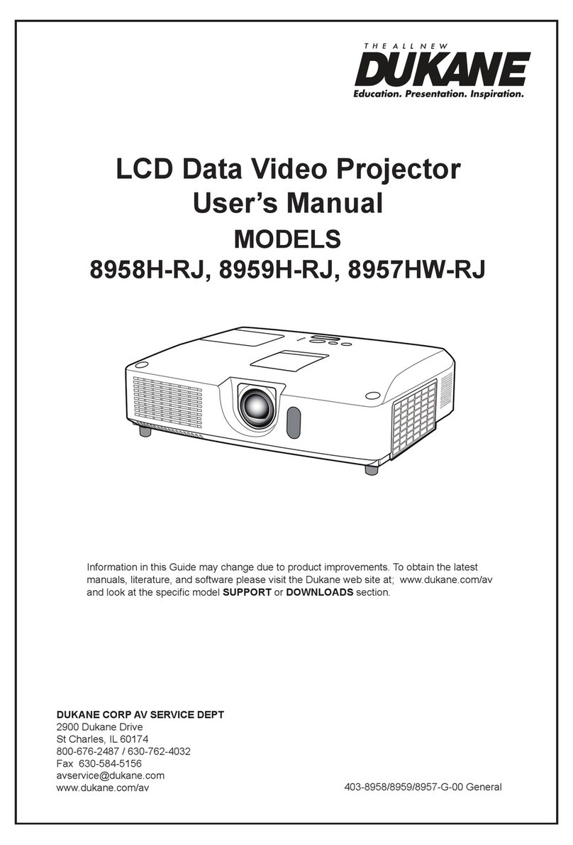 Dukane 8958H-RJ User manual