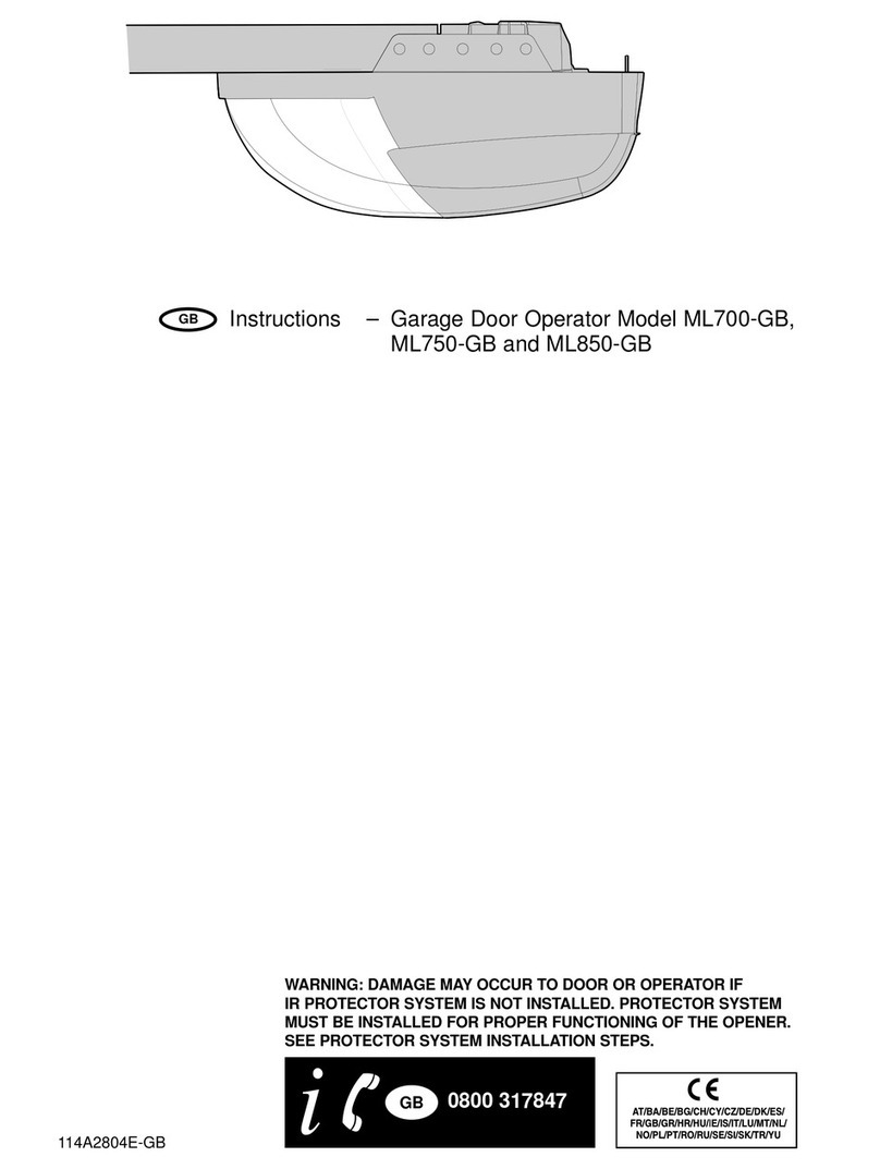 Chamberlain ML700-GB User manual