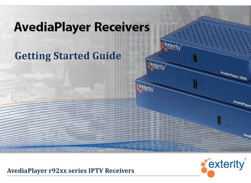 AvediaPlayer r92 series Getting started guide
