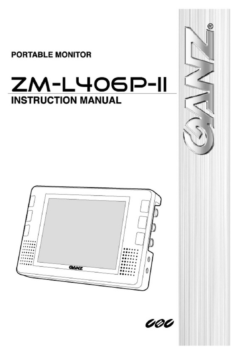 Ganz ZM-L406P-II User manual