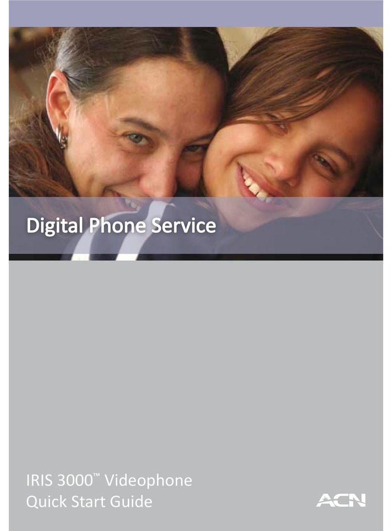 ACN IRIS 3000 User manual