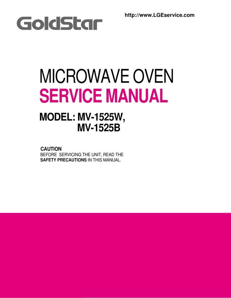 Goldstar MV-1525W Service manual