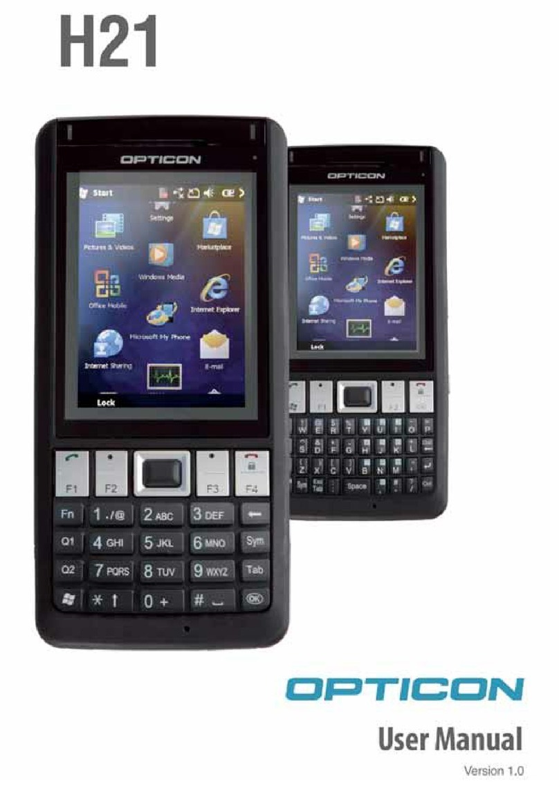 Opticon H21 user manual