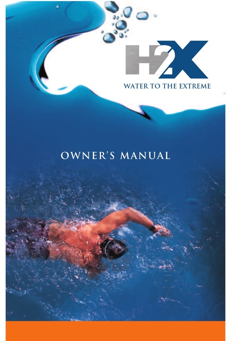 Master Spas H2X Challenger User manual