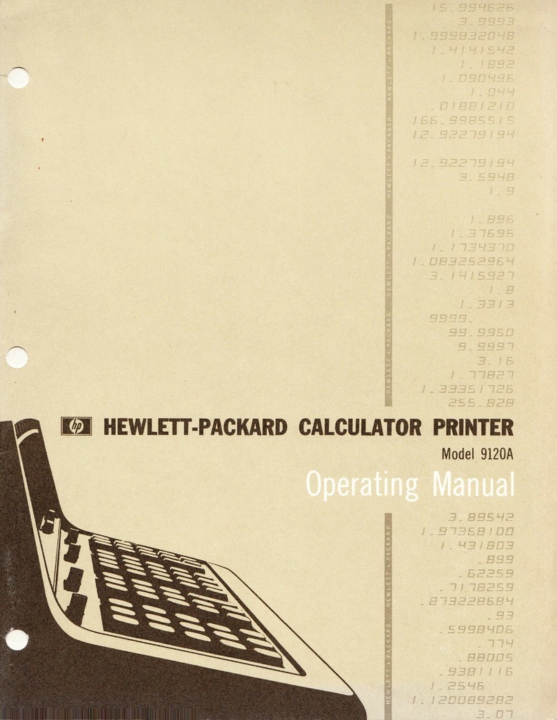 HP 9120A User manual