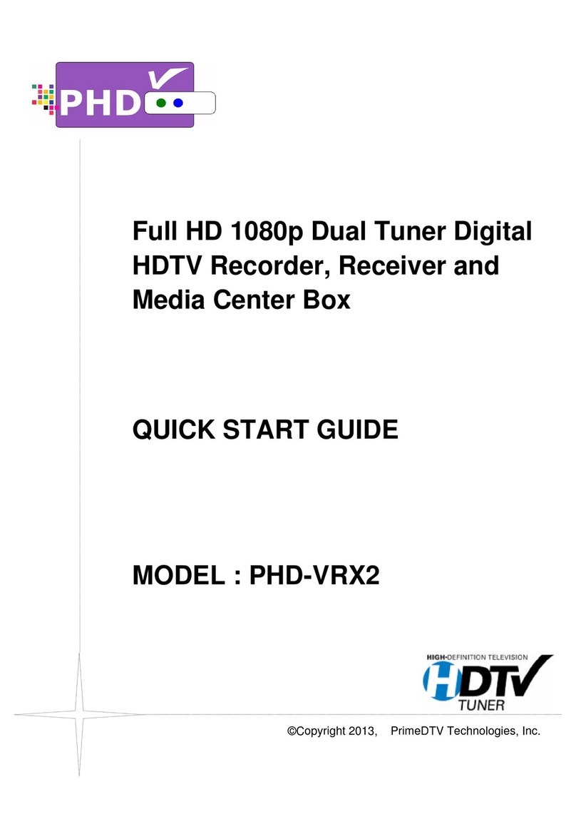 PhDsolutions PHD-VRX2 quick start guide