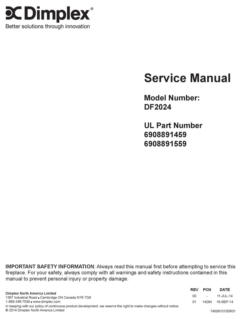 Dimplex DF2024 Service manual Dimplex DF2024 Service manual