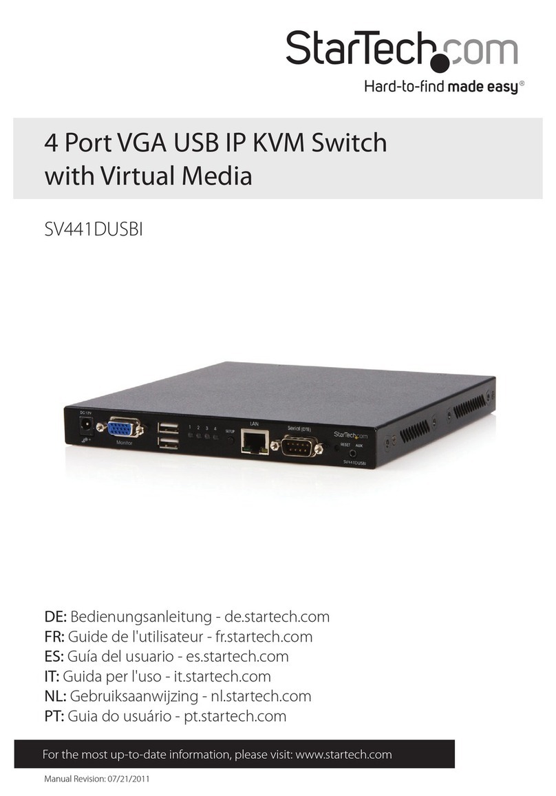 StarTech.com SV441DUSBI User manual StarTech.com SV441DUSBI User manual