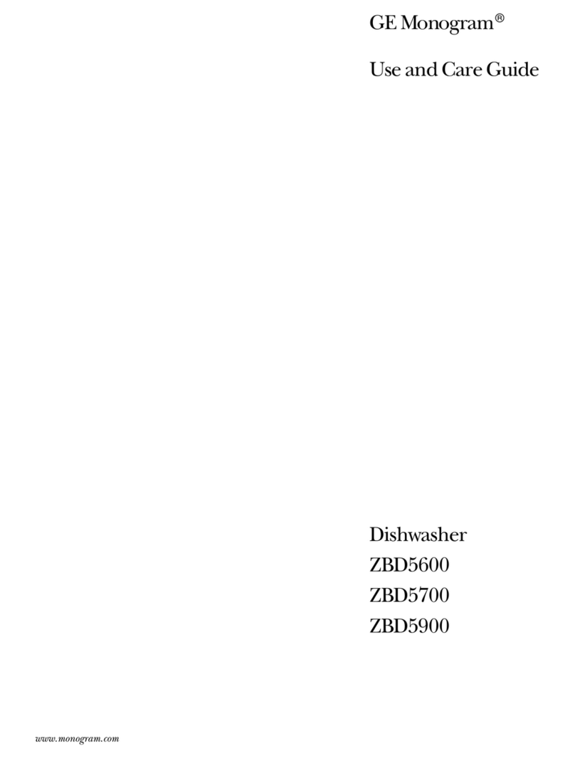 Monogram ZBD5600 User manual