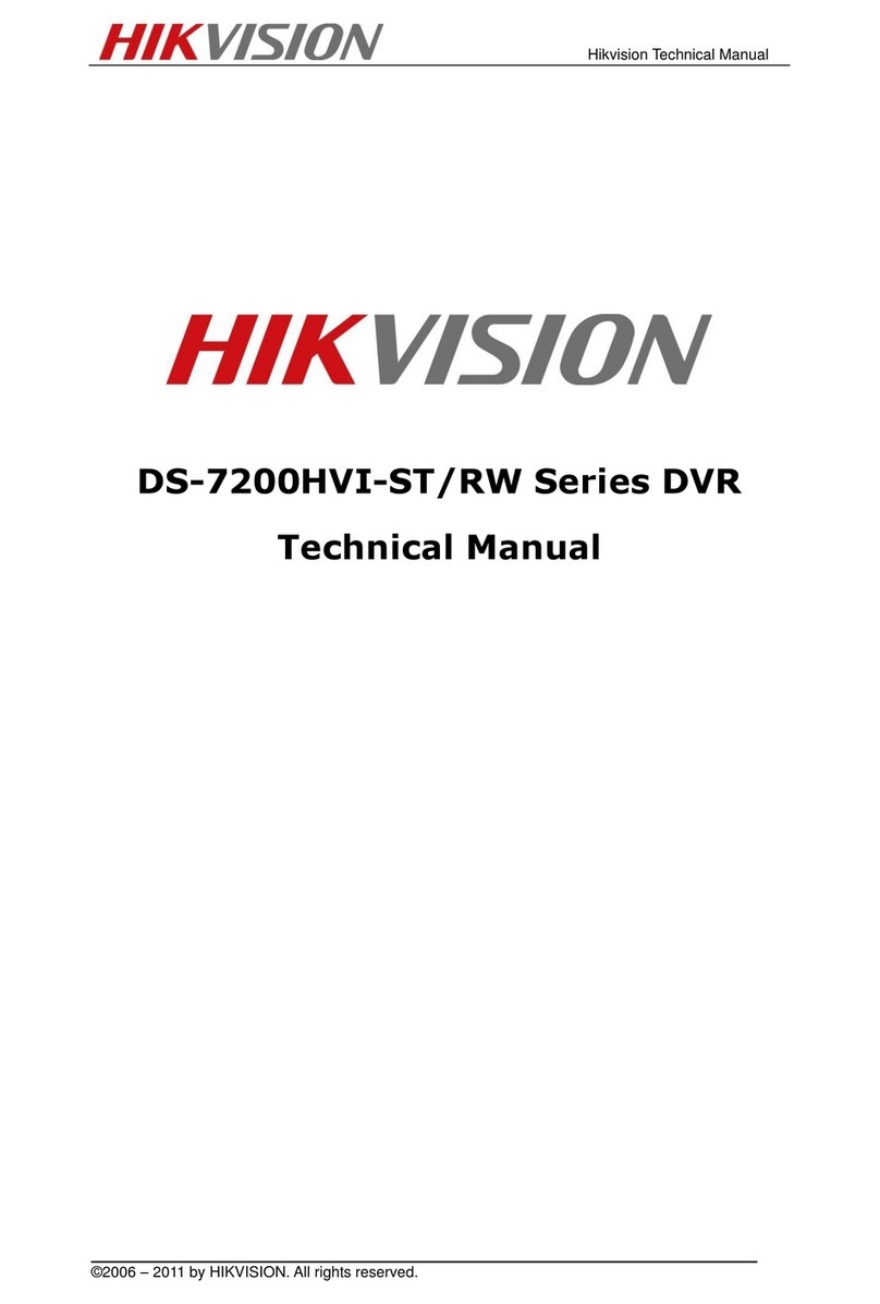 HIK VISION DS-7200HVI-ST Series User manual