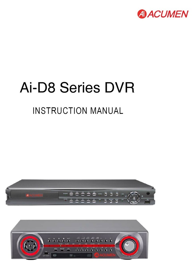 Acumen Ai-D8 Series instruction manual