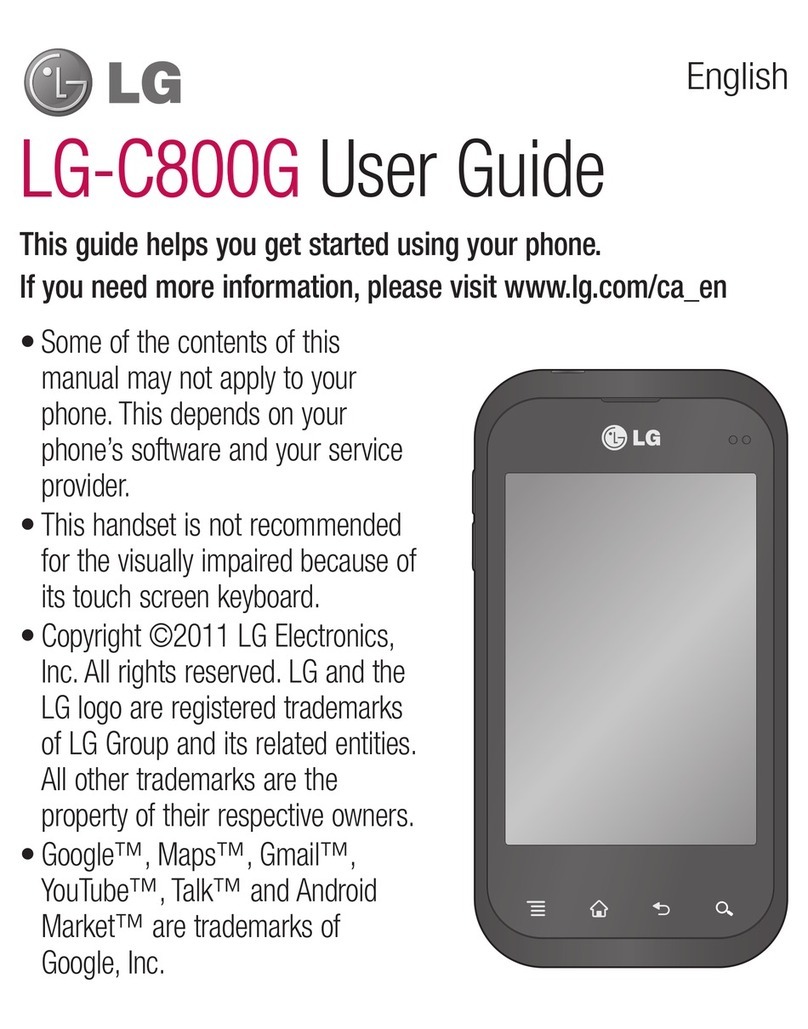 LG C800G user guide