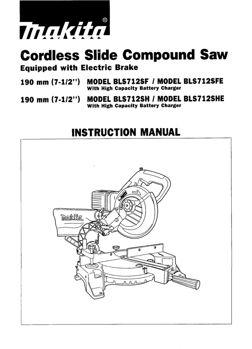 Makita BLS712SF instruction manual