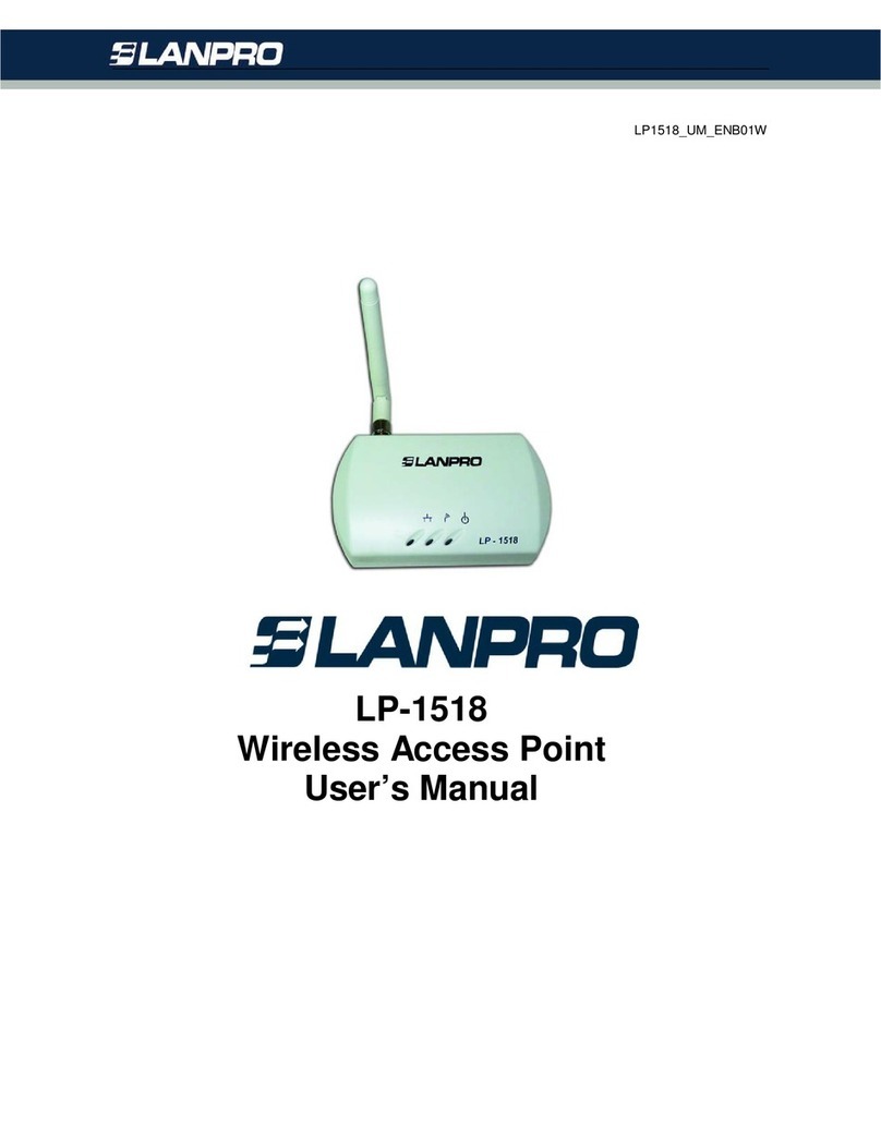 Lanpro LP-1518 user guide