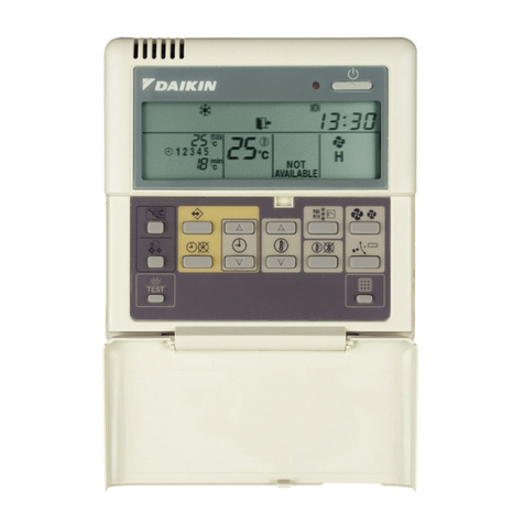 Daikin BRC1D619 Operation manual