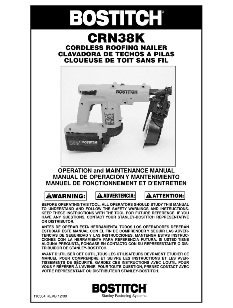 Bostitch CRN38K User manual