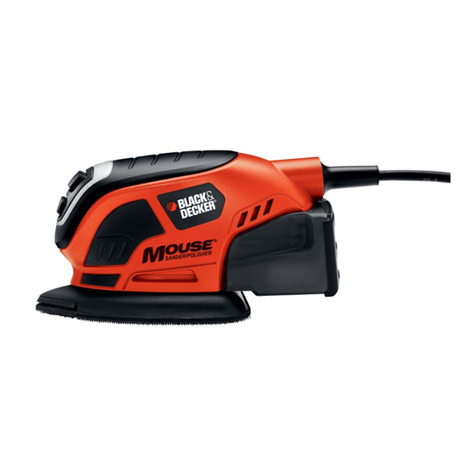 Black & Decker Mouse MS800 instruction manual