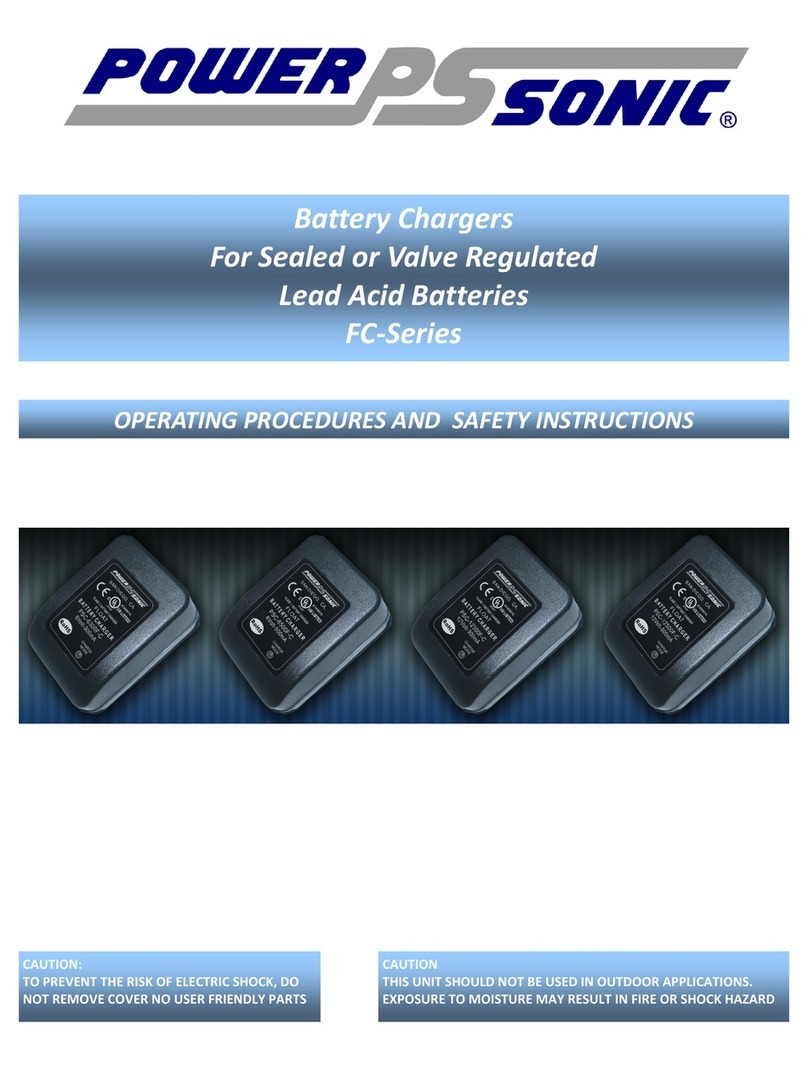 Power-Sonic FC-Series Operating procedures