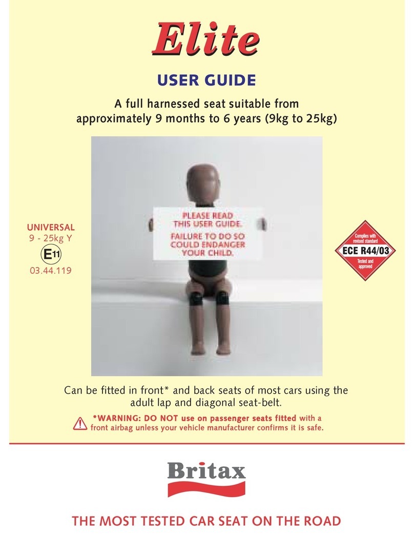 Britax Elite user guide