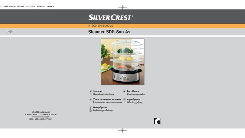 Silvercrest SDG 800 A1 operating instructions