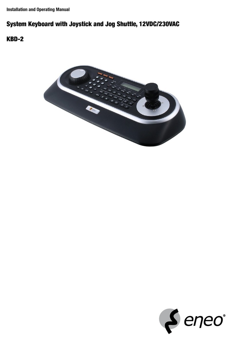 Eneo KBD-2 User manual