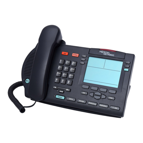 Nortel Meridian M3902 User manual